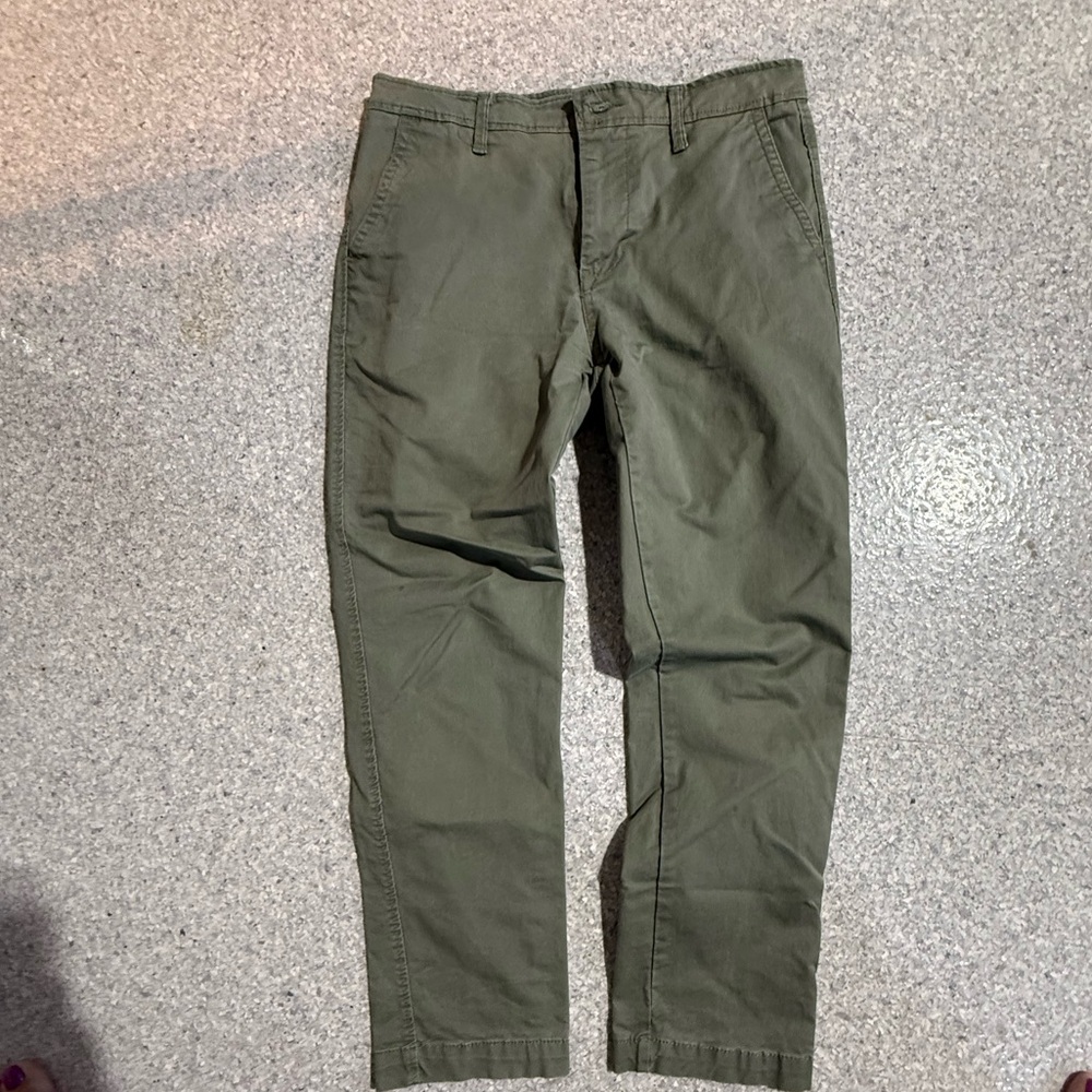 Aeropostale Green Jeans with Sturdy Stitching